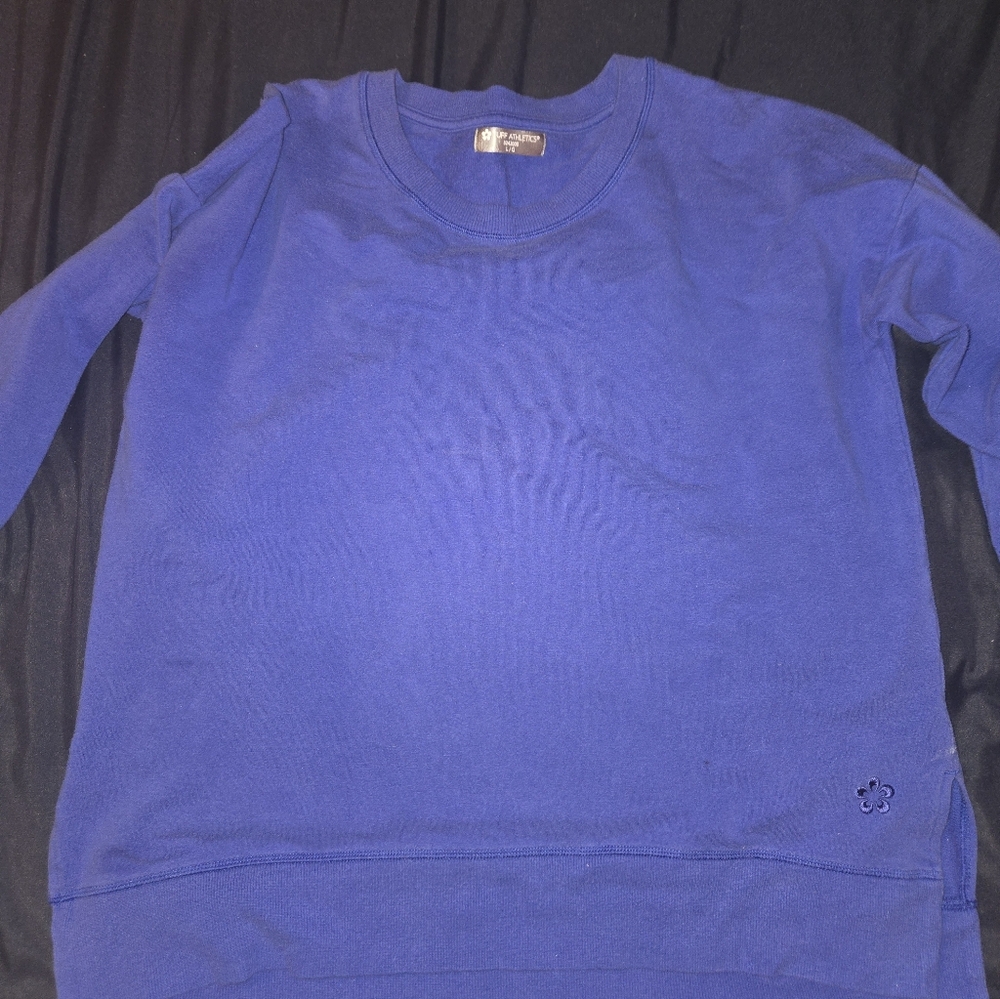 Tuff Athletics Womens  Crewneck Sweater - Vibrant Blue